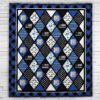 Thin Blue Line Badges Quilt  Quilt
